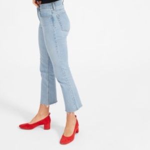 EVERLANE KICK CROP JEANS NWOT
